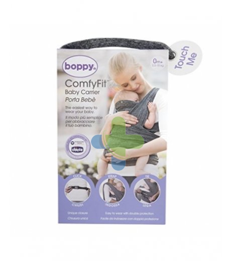 Chicco Ch Boppy Comfyfit Fascia Gri